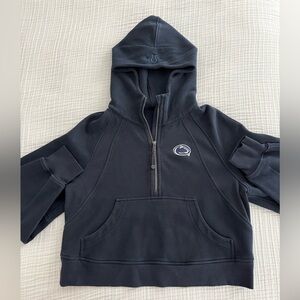 Lululemon Navy Blue Penn State Scuba Half Zip